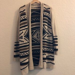 Charlotte Russe Long Sweater Cardigan